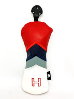 Load image into Gallery viewer, Chevron Red Headcovers
