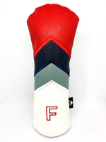 Load image into Gallery viewer, Chevron Red Headcovers
